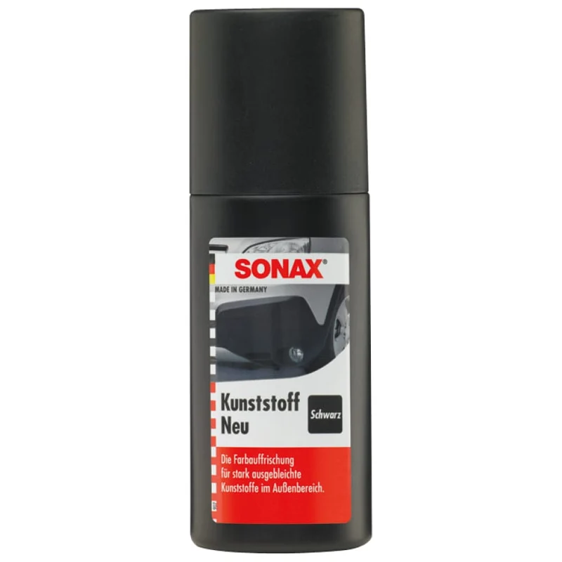 SONAX Farbauffrischung Kunststoff Neu schwarz