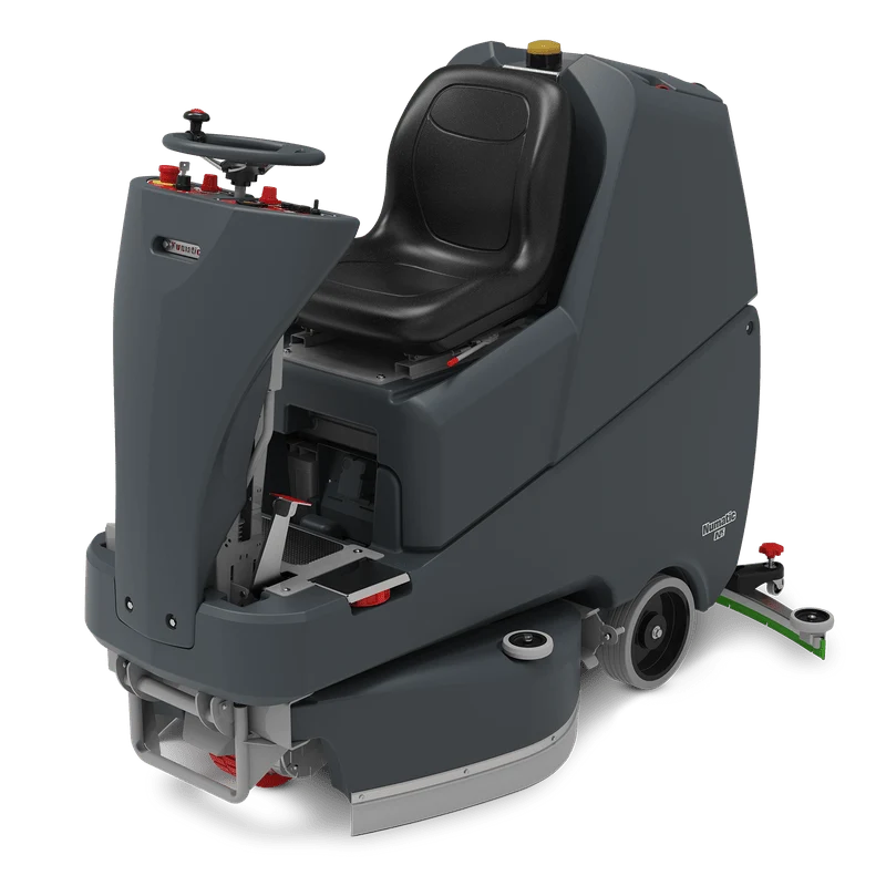 Numatic Aufsitz-Scheuersaugmaschine TVL850/250T inkl. Ladegerät und TenTec-Bürsten rot | Packung (1 Stück)