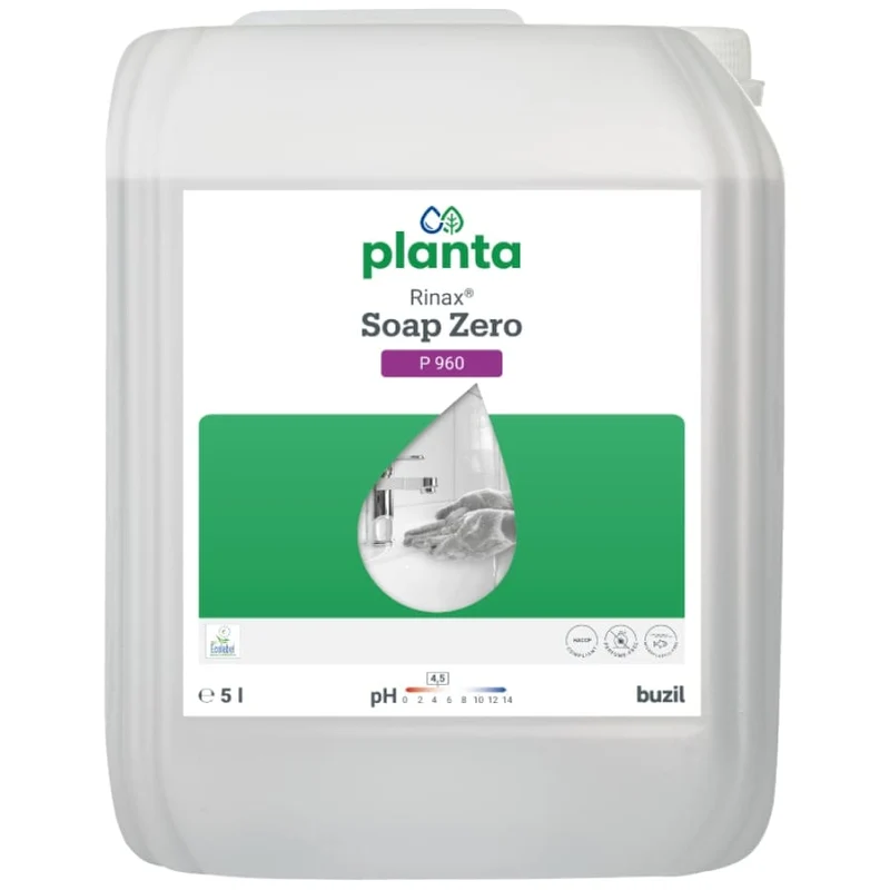 Buzil Planta Rinax Soap Zero P 960 Handwaschlotion, parfüm- und farbstofffrei