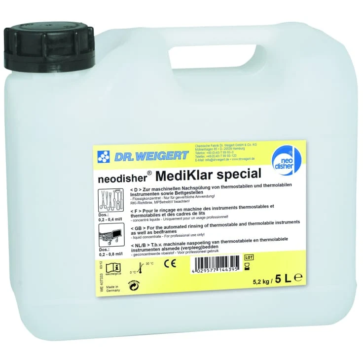 Dr. Weigert neodisher MediKlar special Nachspülmittel