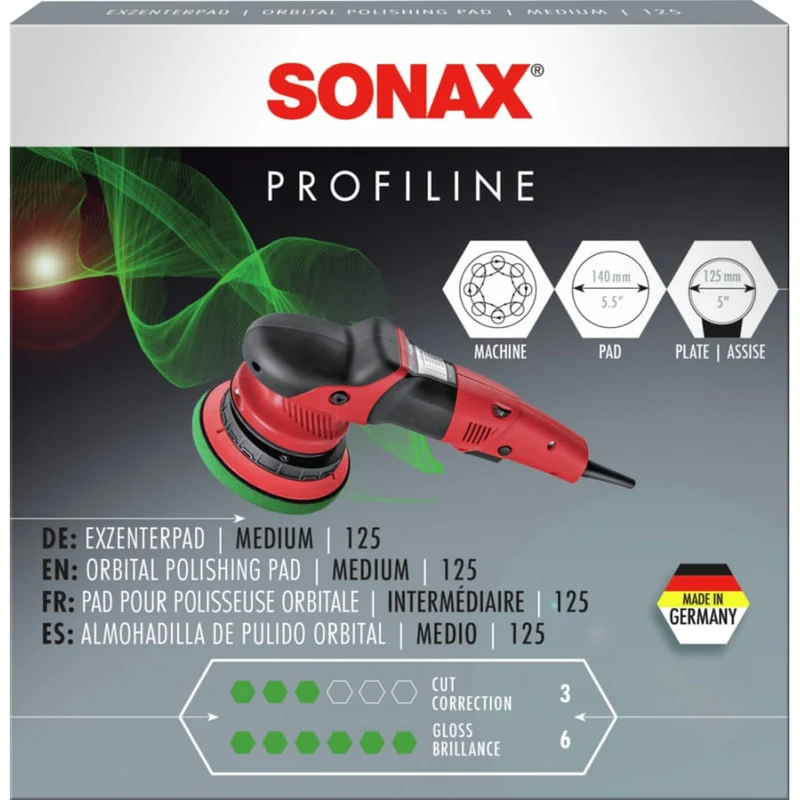 SONAX ExzenterPad medium 125 mm