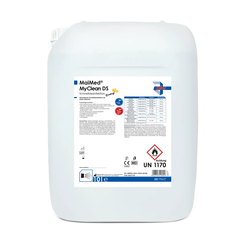MaiMed MyClean DS - Schnelldesinfektion | Kanister (10 l)