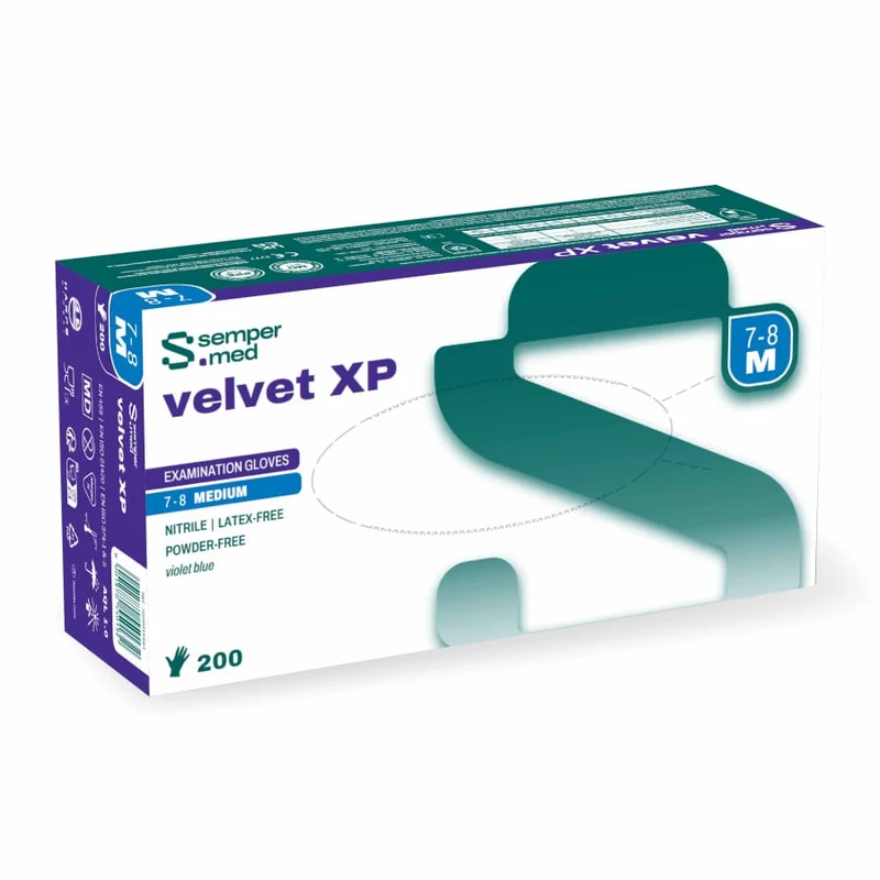 Sempermed® velvet XP Nitrilhandschuhe, puderfrei, violettblau