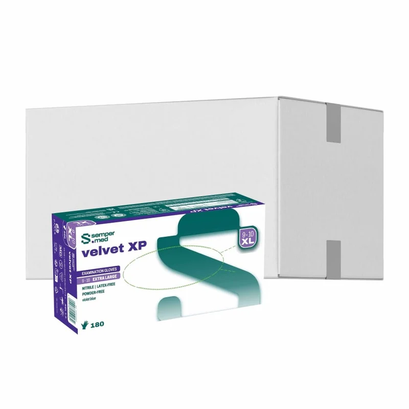 Sempermed® velvet XP Nitrilhandschuhe, puderfrei, violettblau