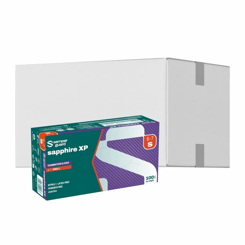 Semperguard® sapphire XP Nitrilhandschuhe, puderfrei, violettblau