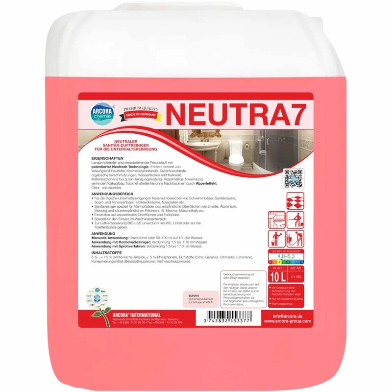 NEUTRA 7 neutraler Sanitärreiniger