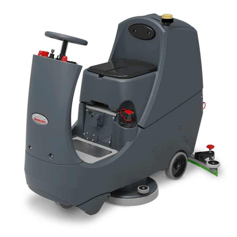 Numatic Aufsitz-Scheuersaugmaschine CRL8072/50T inkl. Ladegerät u. 2 TenTec-Bürsten (UN3171) | Packung (1 Stück)