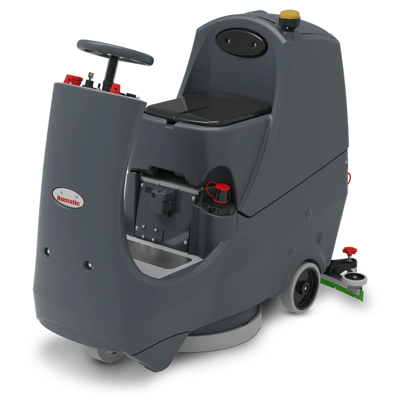 Numatic Aufsitz-Scheuersaugmaschine CRL8055/50T inkl. integriertem Ladegerät und TenTec-Bürste | Packung (1 Stück)