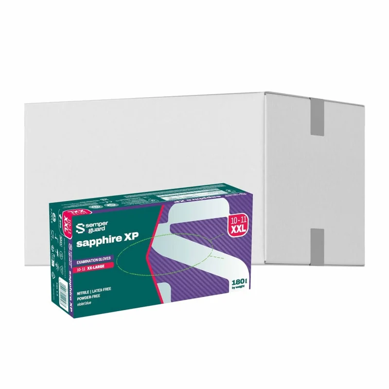 Semperguard® sapphire XP Nitrilhandschuhe, puderfrei, violettblau
