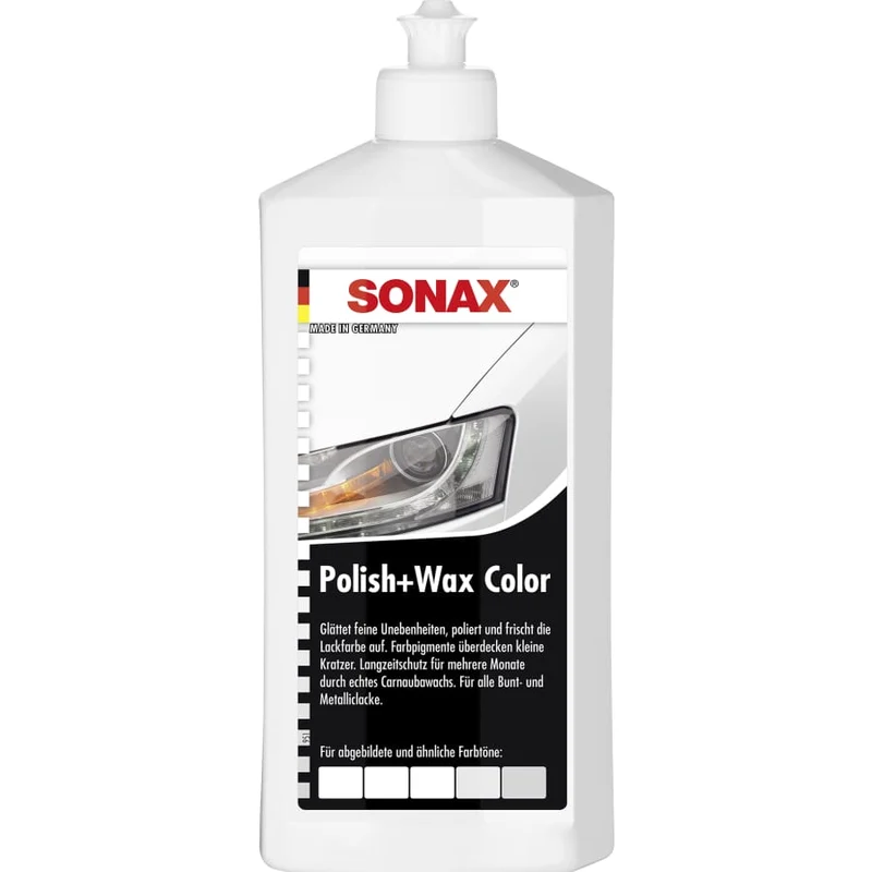 SONAX Politur Polish + Wax Color – 500 ml - Flasche