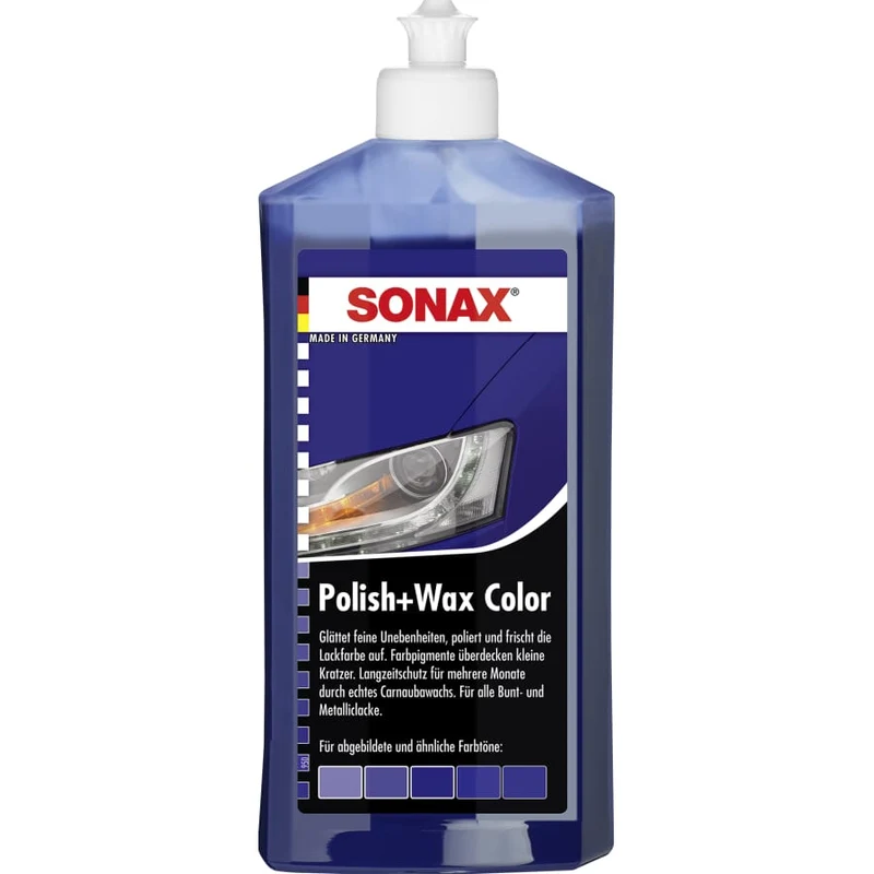 SONAX Politur Polish + Wax Color – 500 ml - Flasche