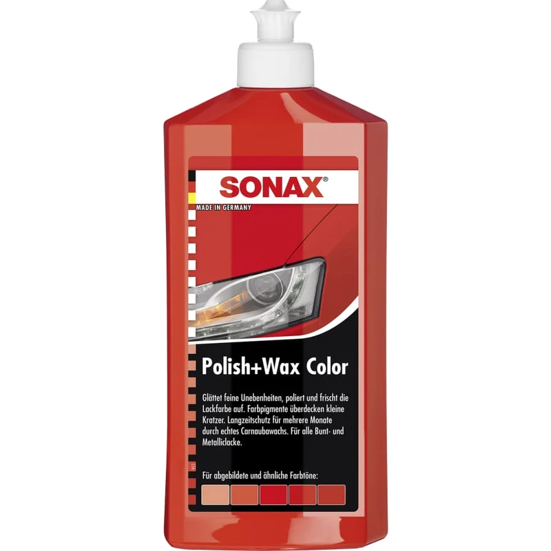 SONAX Politur Polish + Wax Color – 500 ml - Flasche