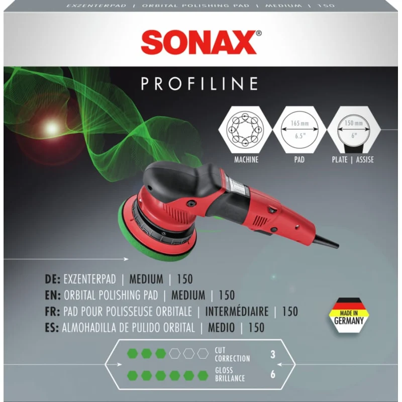 SONAX ExzenterPad medium, 150 mm