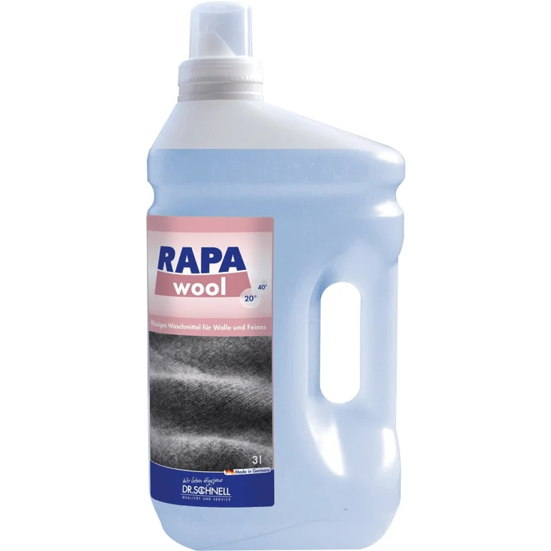 Dr. Schnell RAPA WOOL Dr. Schnell Wäschehygiene Pulver für Textilien | Packung (3 l)