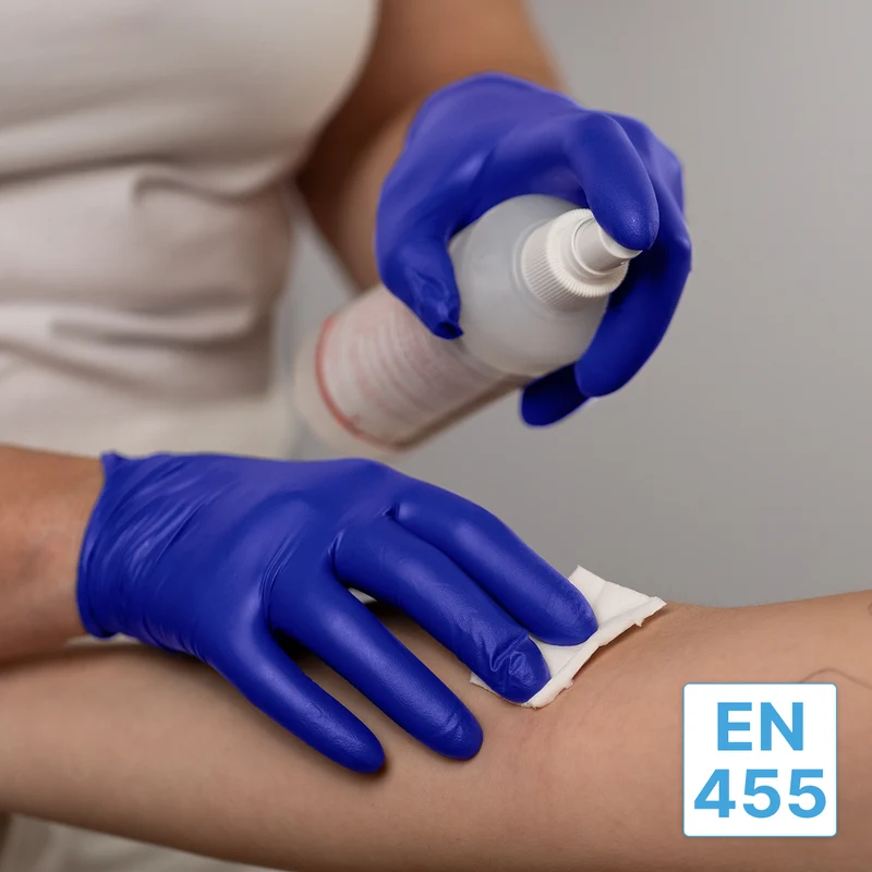 ARNOMED NITRIL XTRA PURE Hautverträgliche & Akzeleratorfreie Einmalhandschuhe aus Nitril