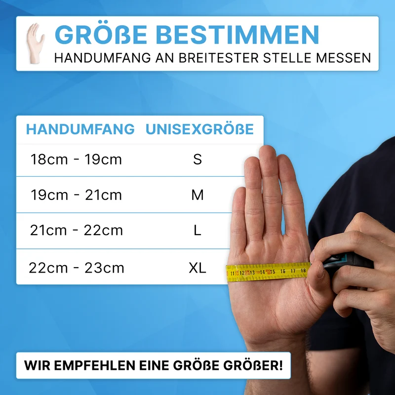 ARNOMED VINYL PF Tastsensible Einmalhandschuhe aus Vinyl