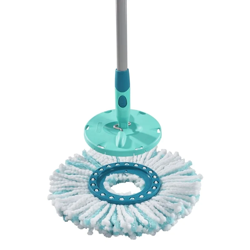 Leifheit Clean Twist Disc Mop Ergo mobile Wischset, 4-teilig