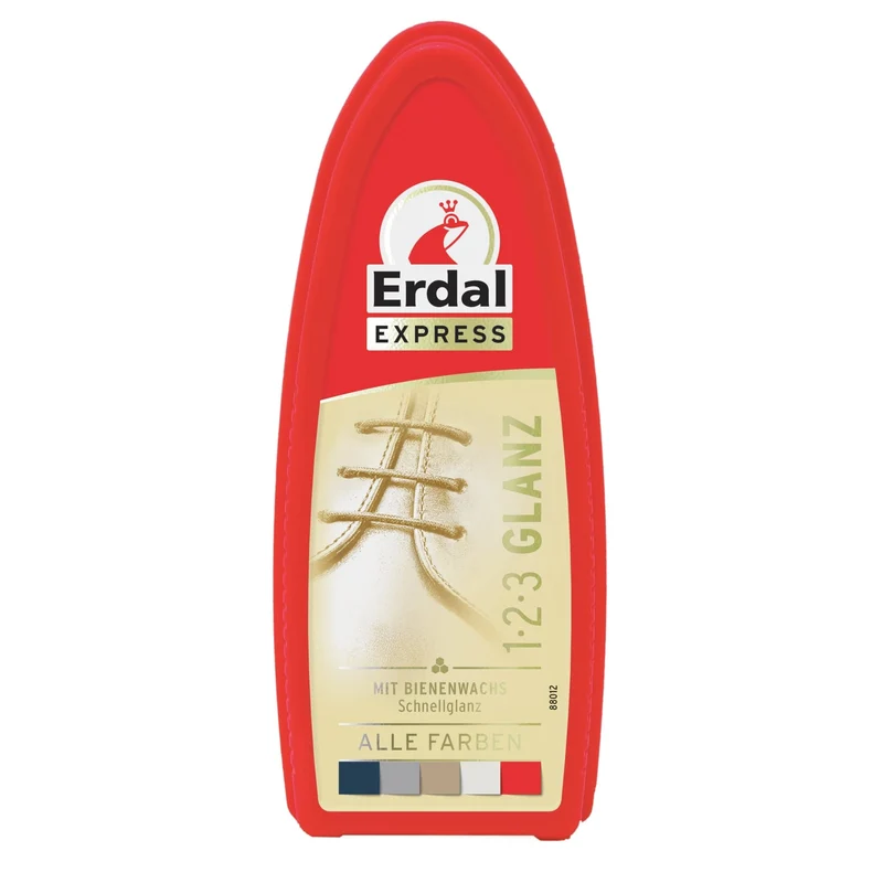 Erdal 1-2-3 Glanz-Schwamm mit Bienenwachs