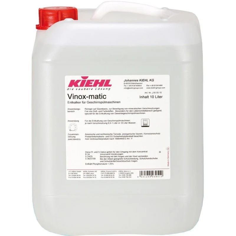 Kiehl Vinox-matic Schaumarmer Entkalker
