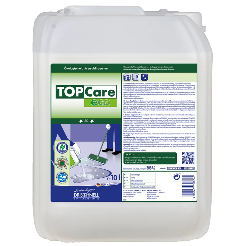 Dr. Schnell TOPCARE ECO Universaldispersion für ökologische Gebäudereinigung | Kanister (10 l)