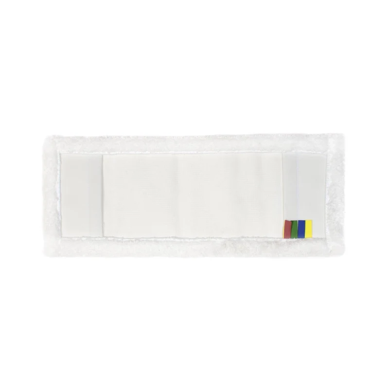 SemyTop Mikrofaser-Wischmopp, weiß, 40 und 50 cm
