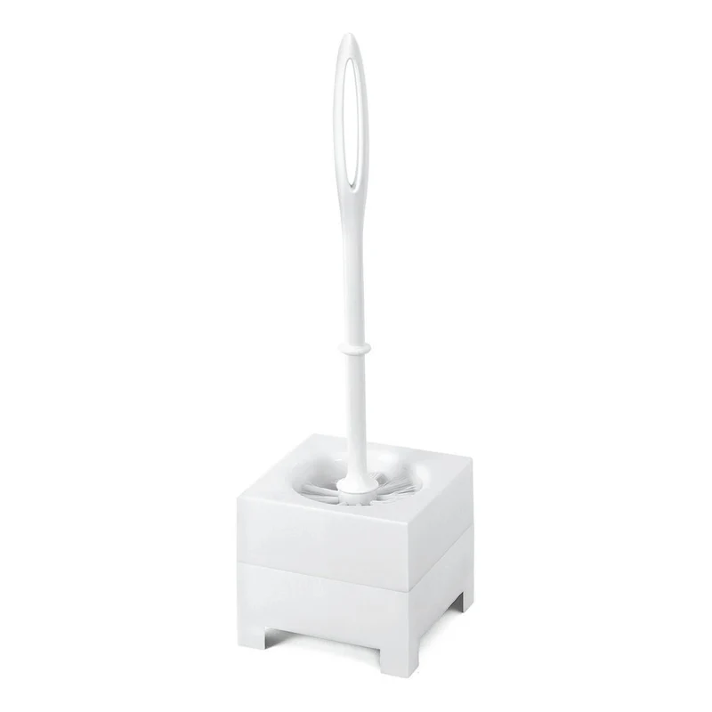 Nölle Profi Brush WC-Garnitur zur Wandmontage, Ø 75 mm, weiß PP-Borste | 1 Stück
