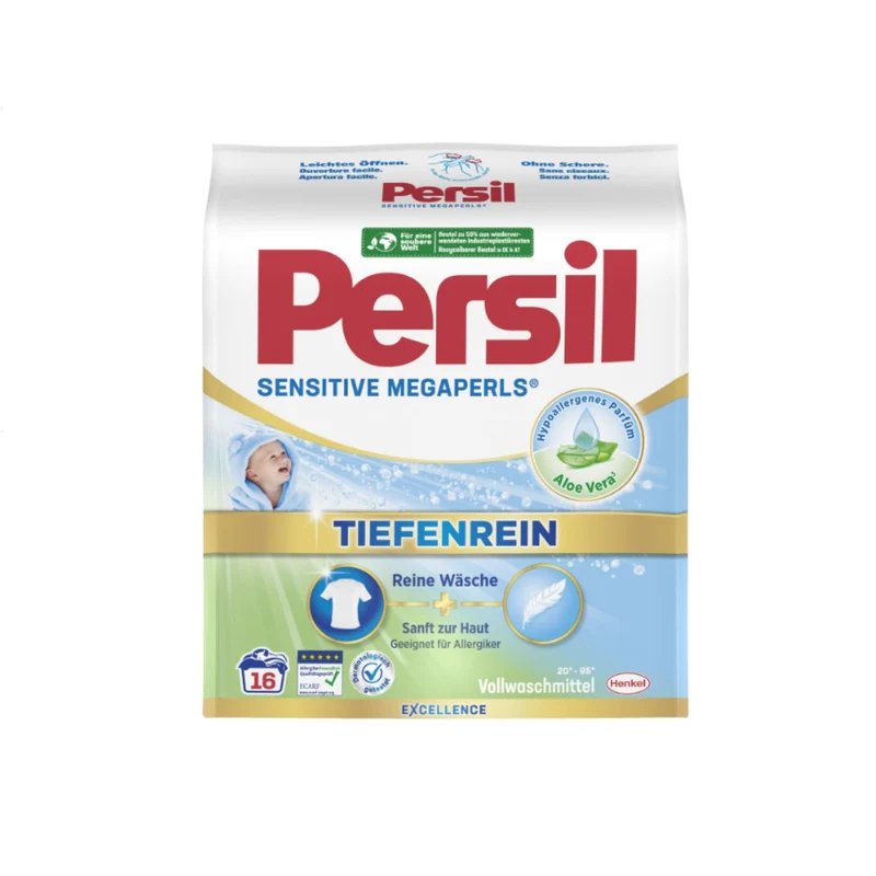 Persil Sensitive Megaperls Vollwaschmittel, 16 WL