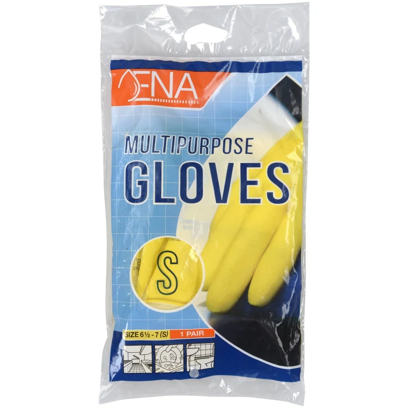 ENA Multipurpose Haushaltshandschuhe, gelb