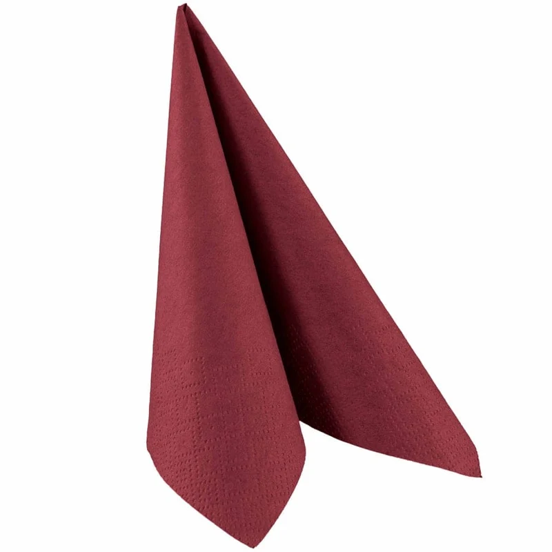 Funny Tafelservietten, 33 x 33 cm, 3-lagig, 1/4 Falz, 11 Farben
