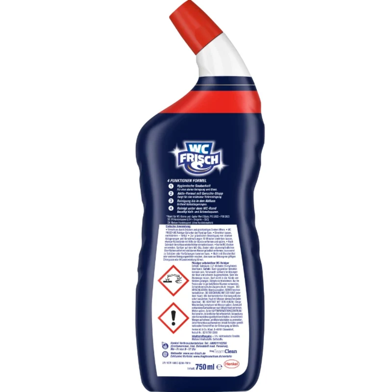 WC Frisch Power WC Gel Meeresfrische Kalkreiniger