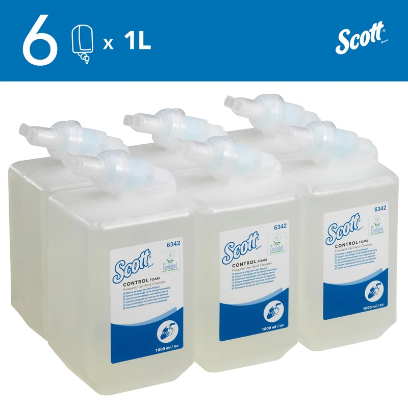 Scott Control Schaumseife, unparfümiert, EU Ecolabel