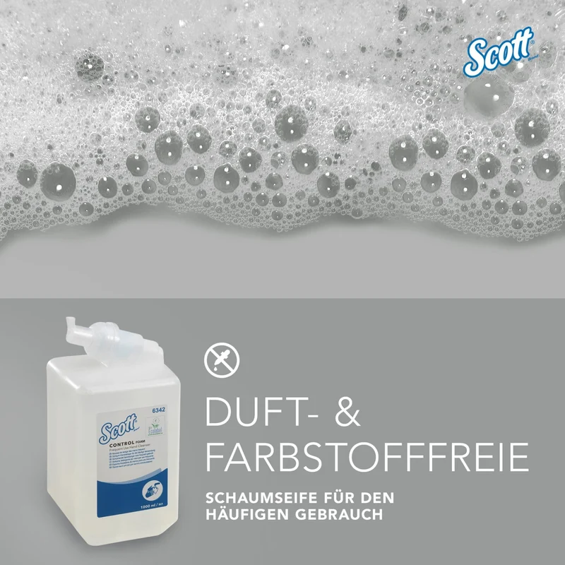 Scott Control Schaumseife, unparfümiert, EU Ecolabel