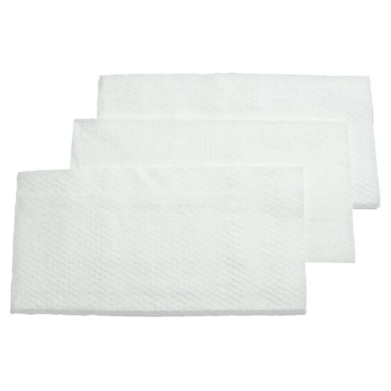 SemyTop Prägeserviette, 1-lagig, 32 x 32 cm, 1/8-Kopffalz, hochweiß