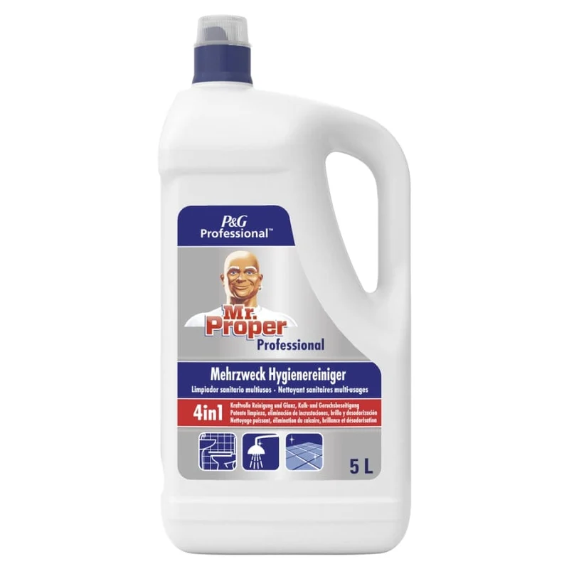 Mr. Proper Professional Mehrzweck Hygienereiniger 4in1, 5 l