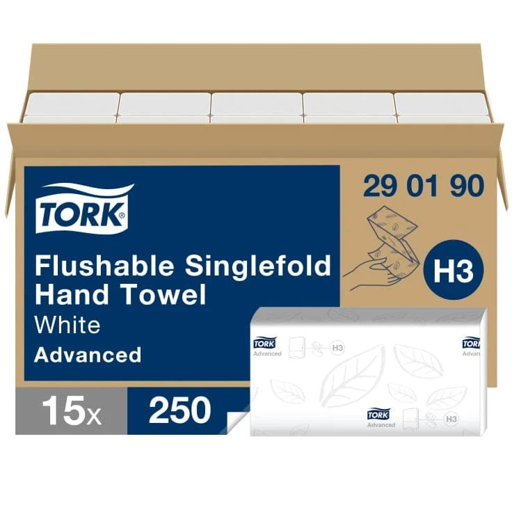 Tork Zickzack-Handtuch Advanced H3 2-lagig, spülbar