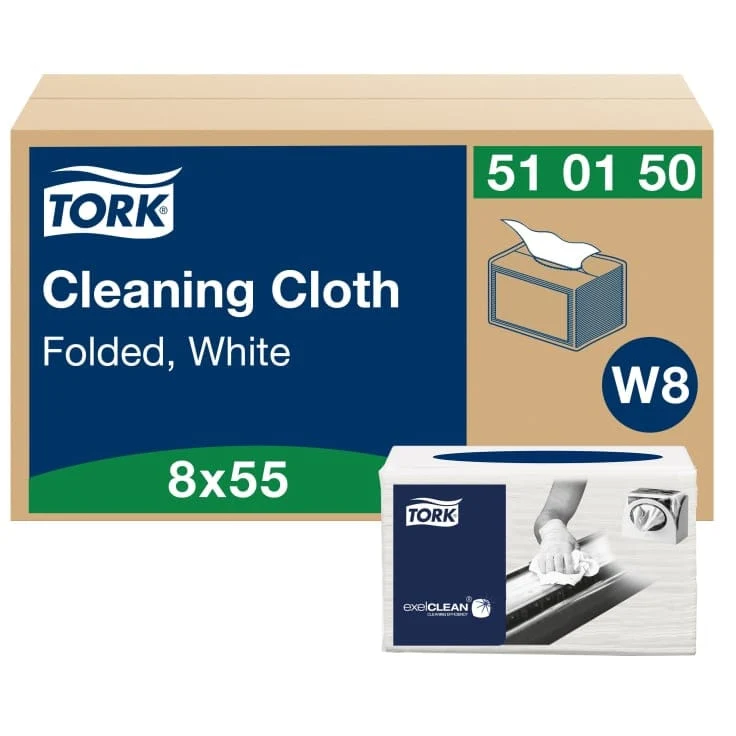 Tork Reinigungstücher W8 Small Pack, weiß