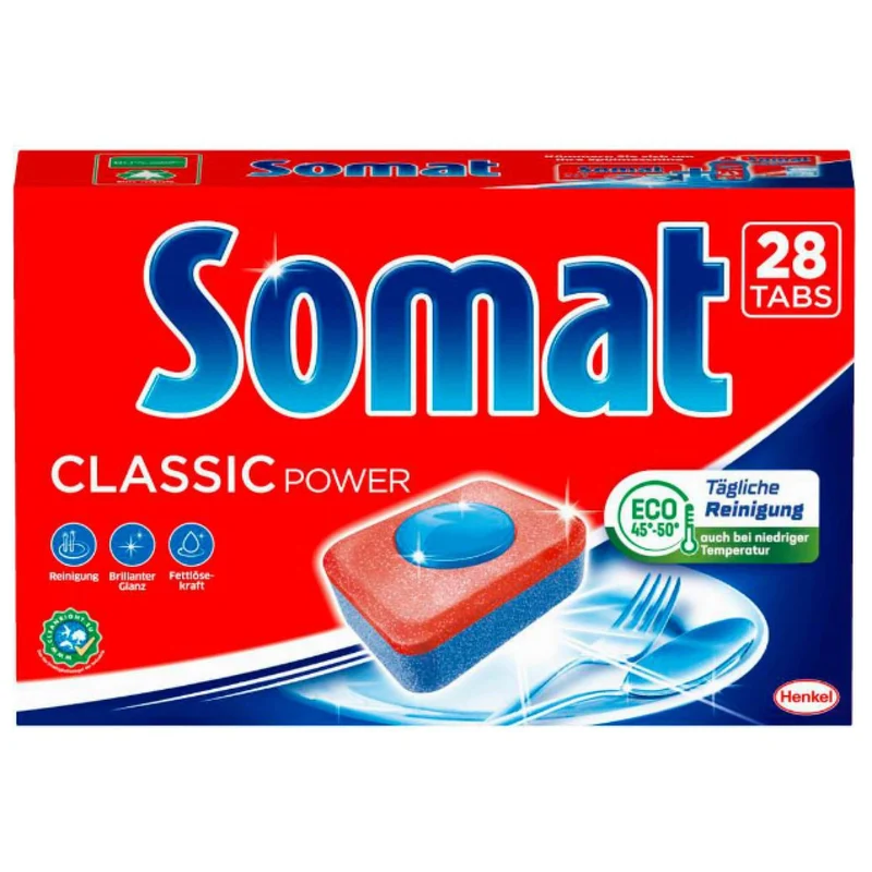 Somat Classic Power Spülmaschinentabs, 28 Stück