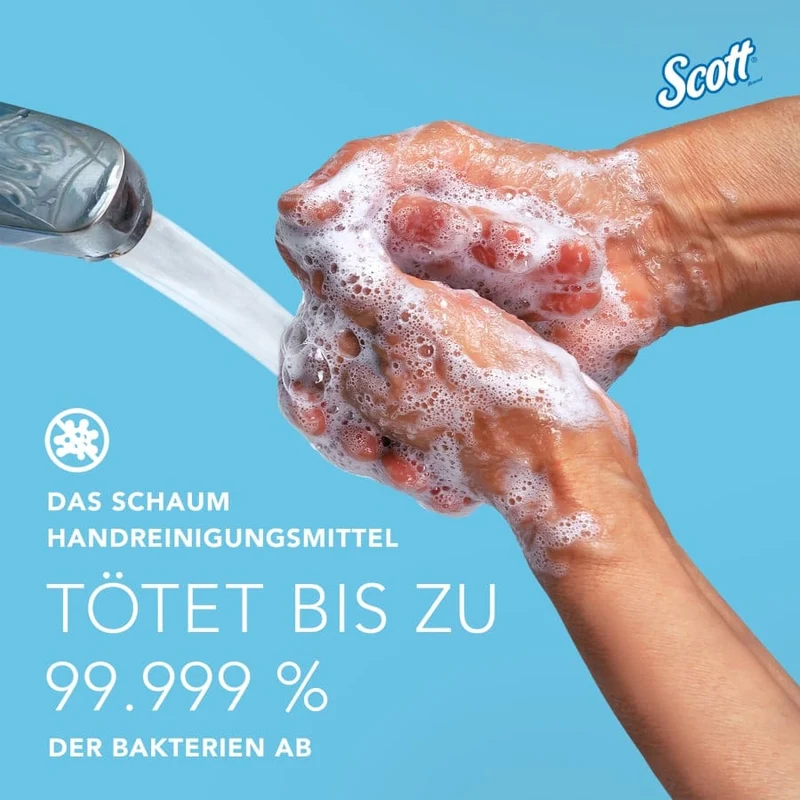 Scott Control antibakterielle Schaumseife, unparfümiert, 1 l
