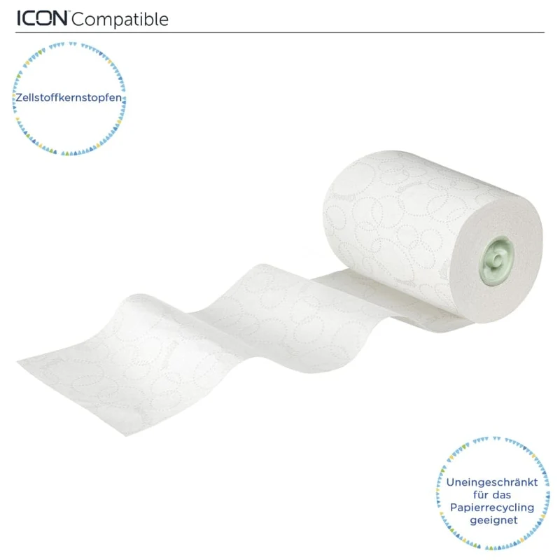 Kleenex Ultra Slimroll Handtuchrolle E-Roll 2-lagig, 110 m