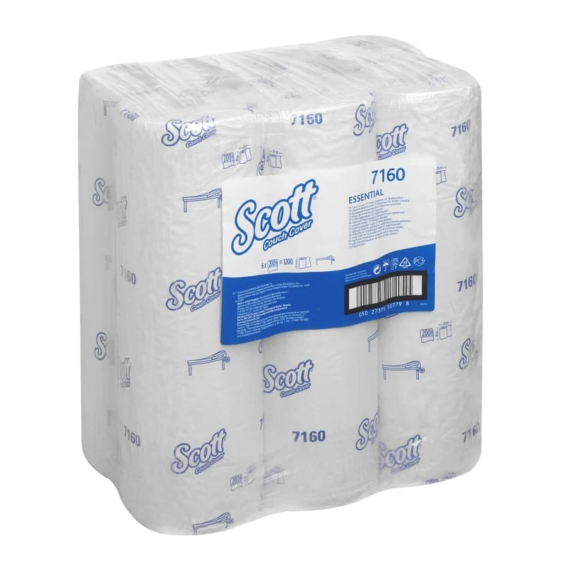Scott Essential Ärzterolle, 1-lagig, 38 x 38,5 cm, geprägt
