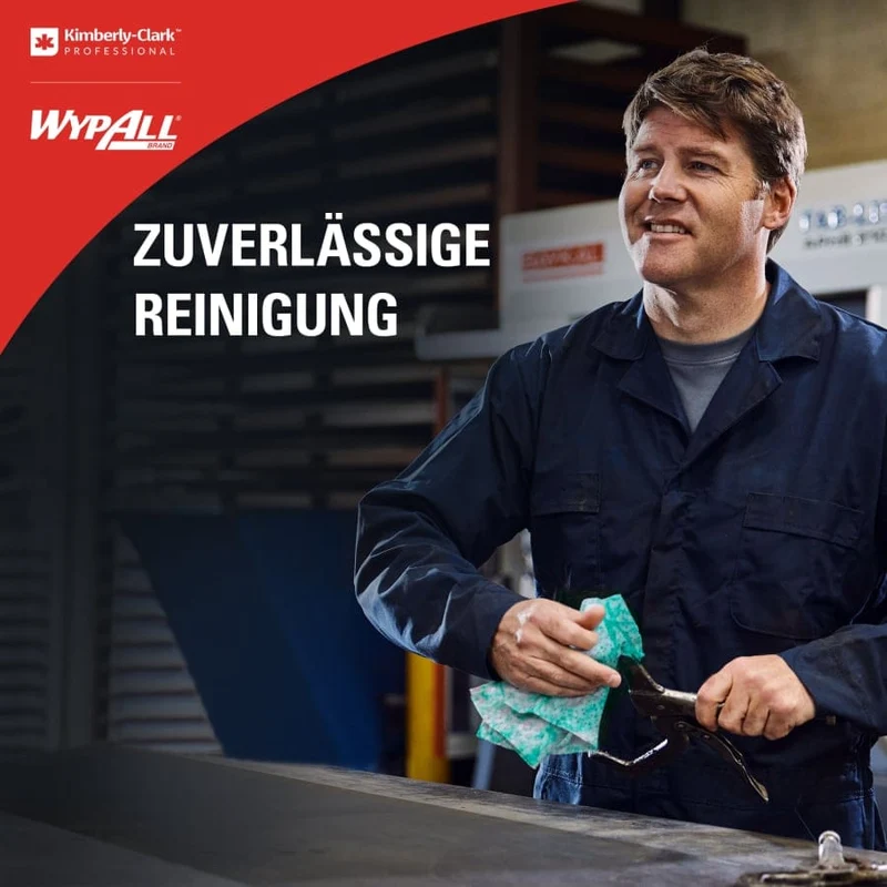 WypAll Power Clean Reinigungstücher Nachfüllpack, 75 Tücher