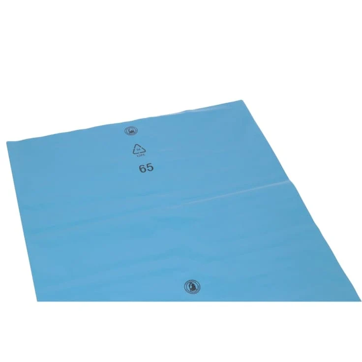DEISS LDPE Abfallsack 240 Liter lose blau, Typ 100