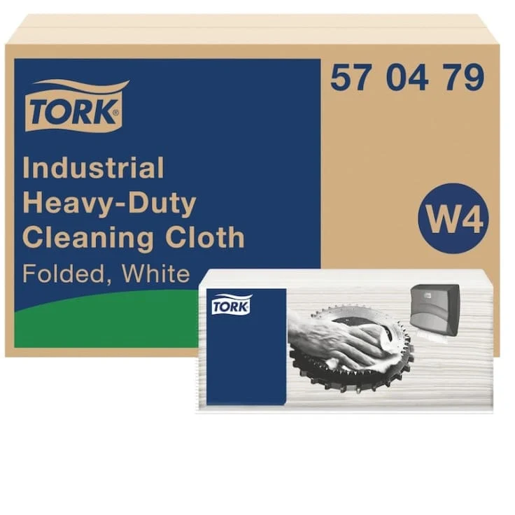 Tork Industrie Reinigungstuch Extra Stark W4 1-lagig, weiß