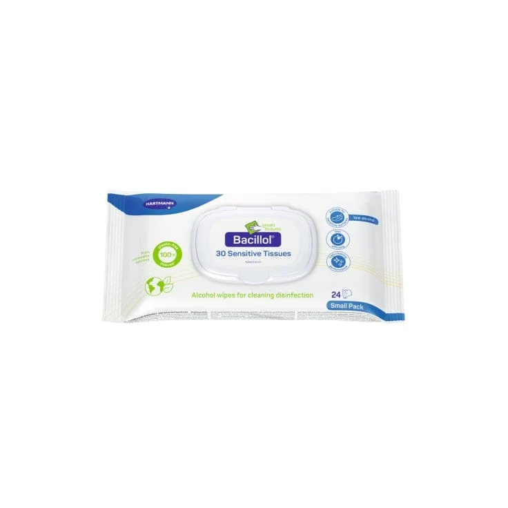 Hartmann Bacillol® 30 Sensitive Tissues – Desinfektionstücher für empfindliche Oberflächen