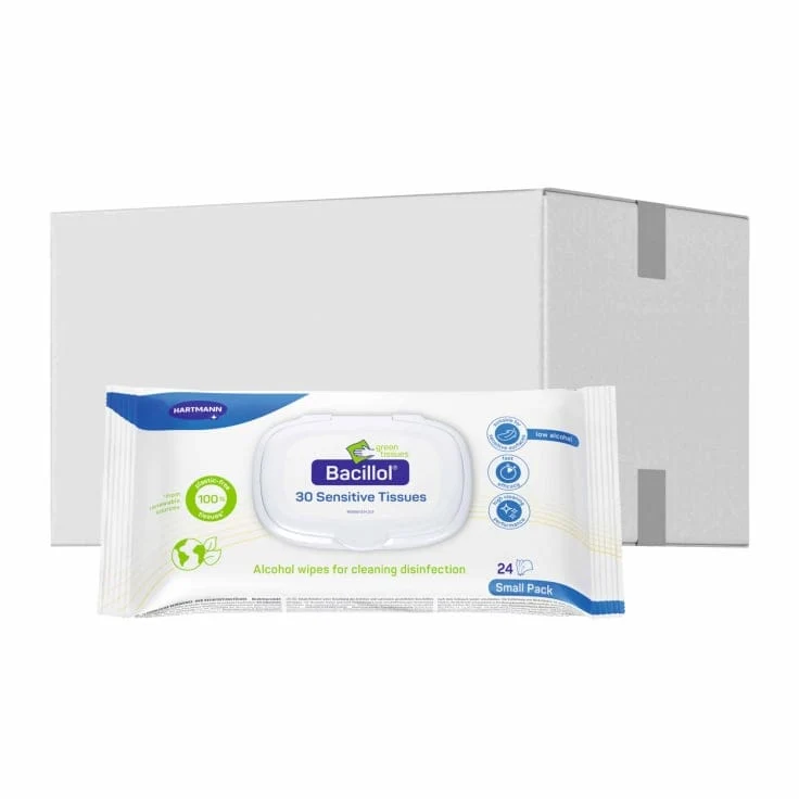 Hartmann Bacillol® 30 Sensitive Tissues – Desinfektionstücher für empfindliche Oberflächen