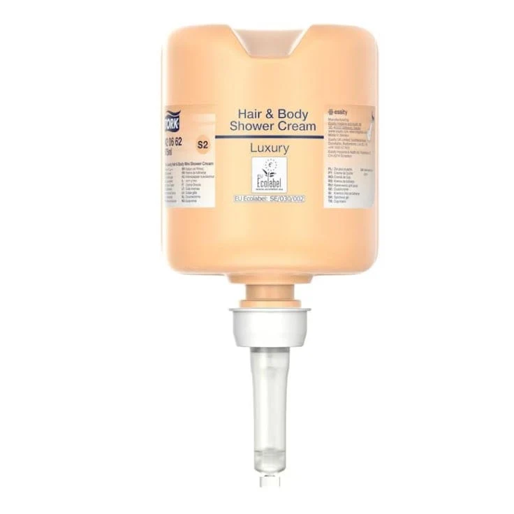 Tork Luxuriöse 3-in-1 Hair & Body Mini-Duschcreme S2 475 ml