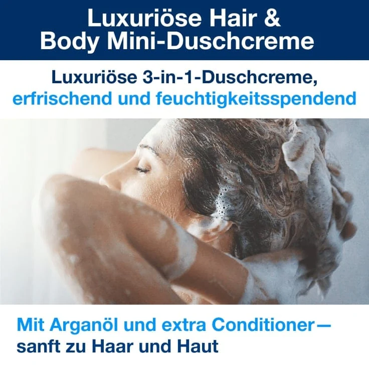 Tork Luxuriöse 3-in-1 Hair & Body Mini-Duschcreme S2 475 ml