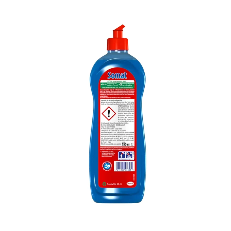 Somat 5in1 Klarspüler Anti-Wasserflecken, 750 ml