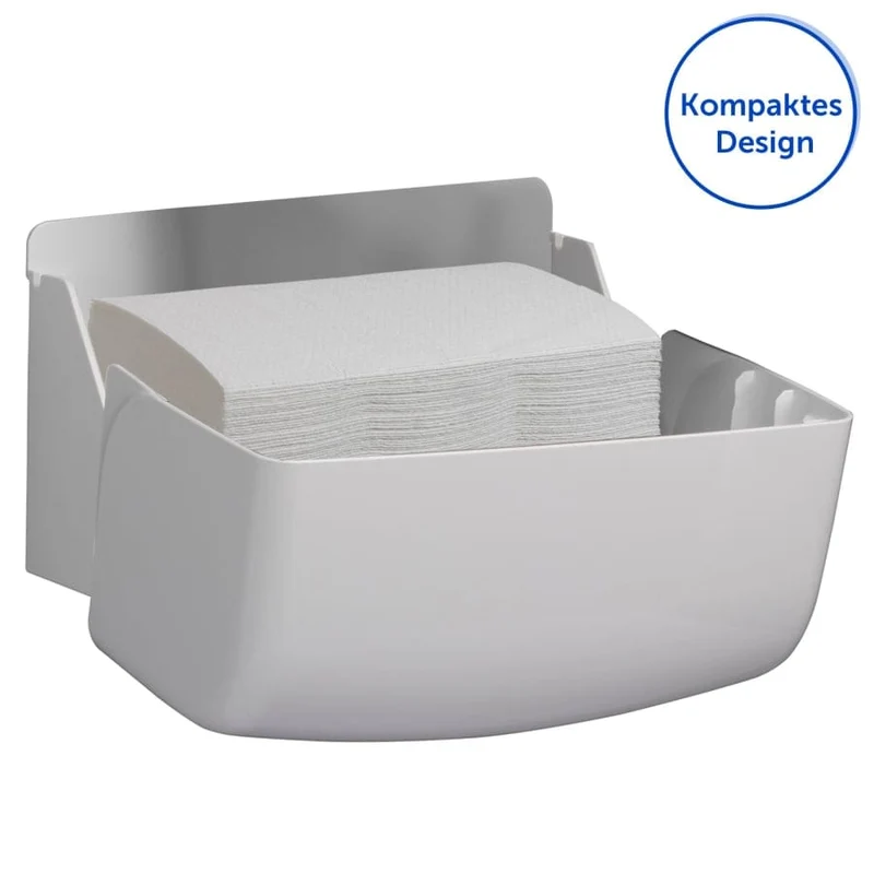 Aquarius Multifold Handtuchspender kompakt, weiß