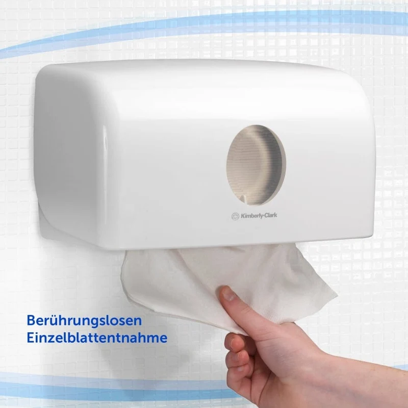 Aquarius Multifold Handtuchspender kompakt, weiß